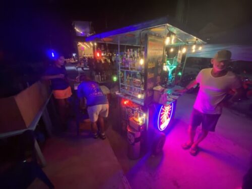 シキホールのカクテルバー